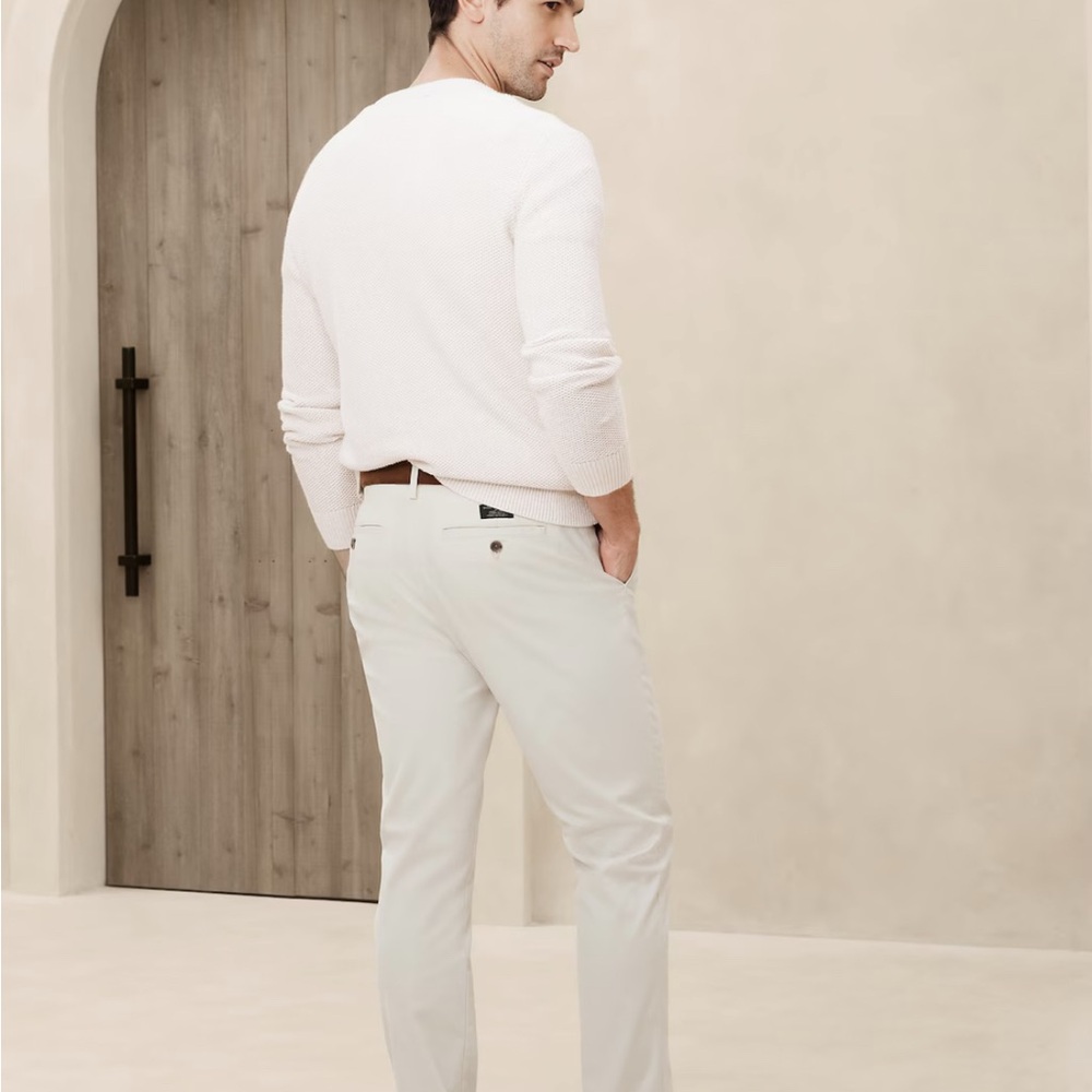 Banana Republic Cream and White Apparel